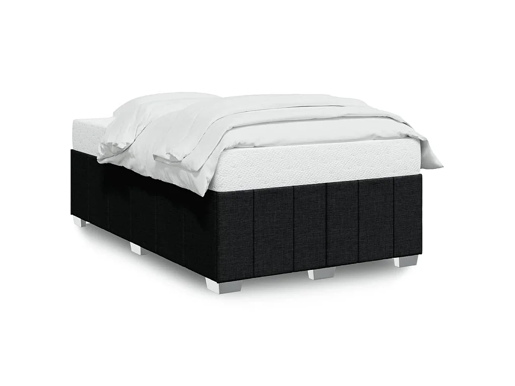 Bedframe zonder matras 120x190 cm stof zwart
