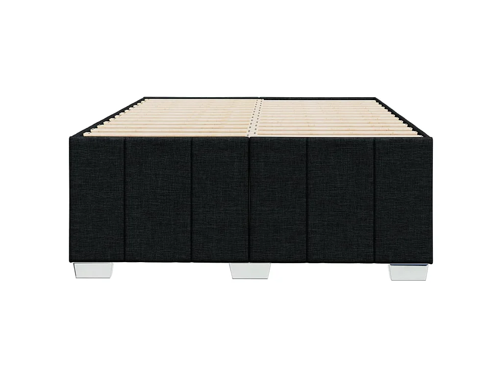 Bedframe zonder matras 120x190 cm stof zwart