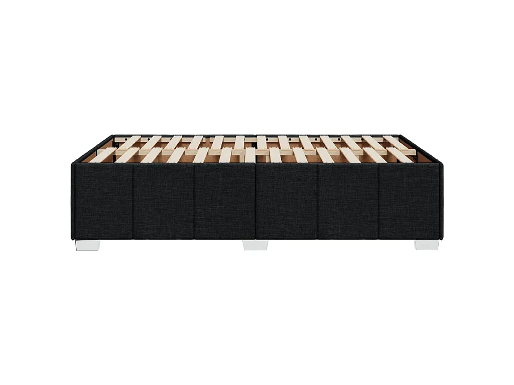 Bedframe zonder matras 120x190 cm stof zwart