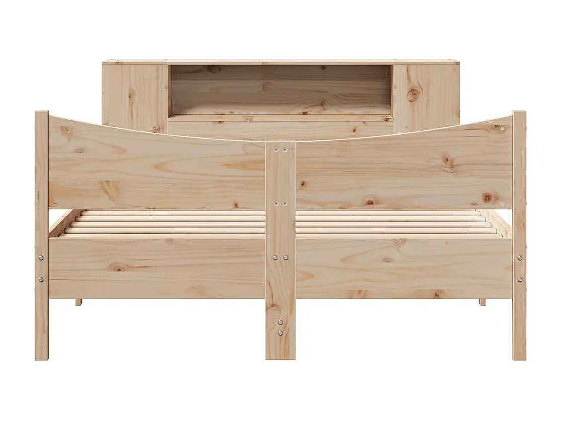 Letto senza Materasso 120x190 cm in Legno Massello di Pino