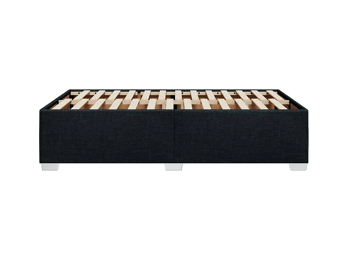 Bedframe zonder matras 120x200 cm stof zwart