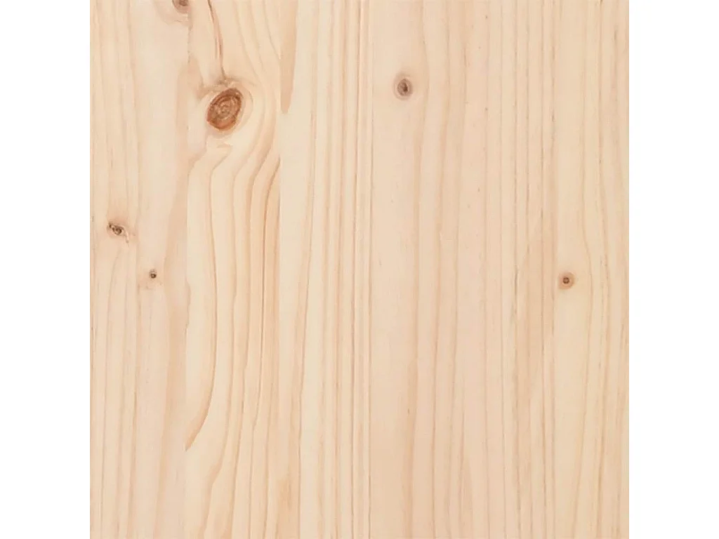 Cadre de lit sans matelas 120x190 cm bois de pin massif