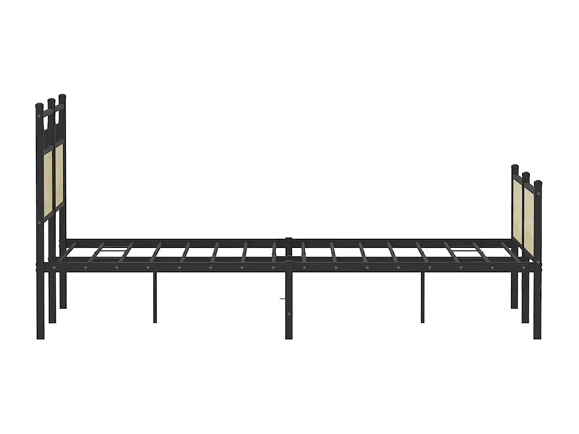 Bettgestell ohne Matratze Sonoma-Eiche 120x190 cm Holzwerkstoff