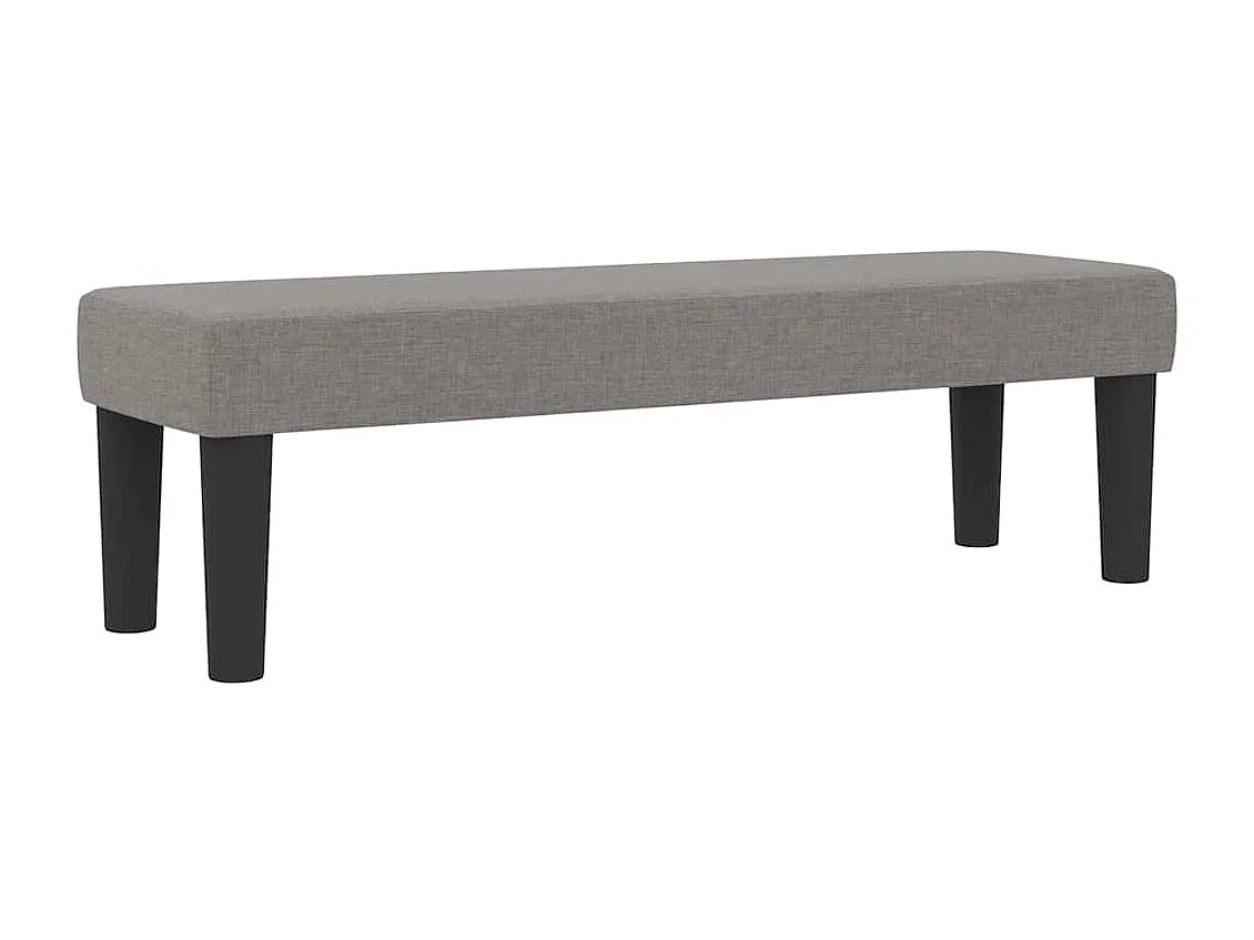 Boxspringbed met hoofdeinde Taupe 120 x 190 cm Stof