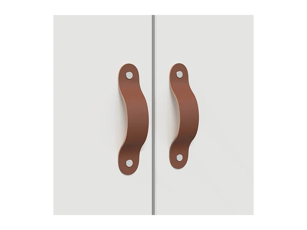 Cadre de lit avec stockage Blanc 120 x 200 cm Bois d'ingénierie