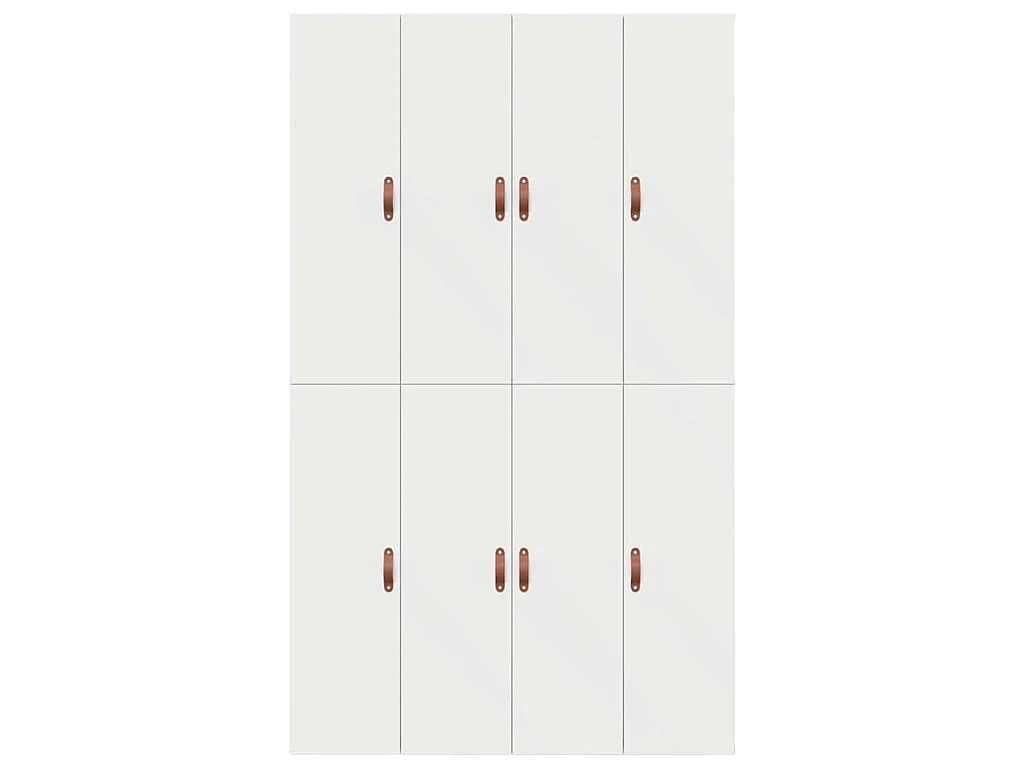 Cadre de lit avec rangement avec stockage Blanc 120 x 200 cm