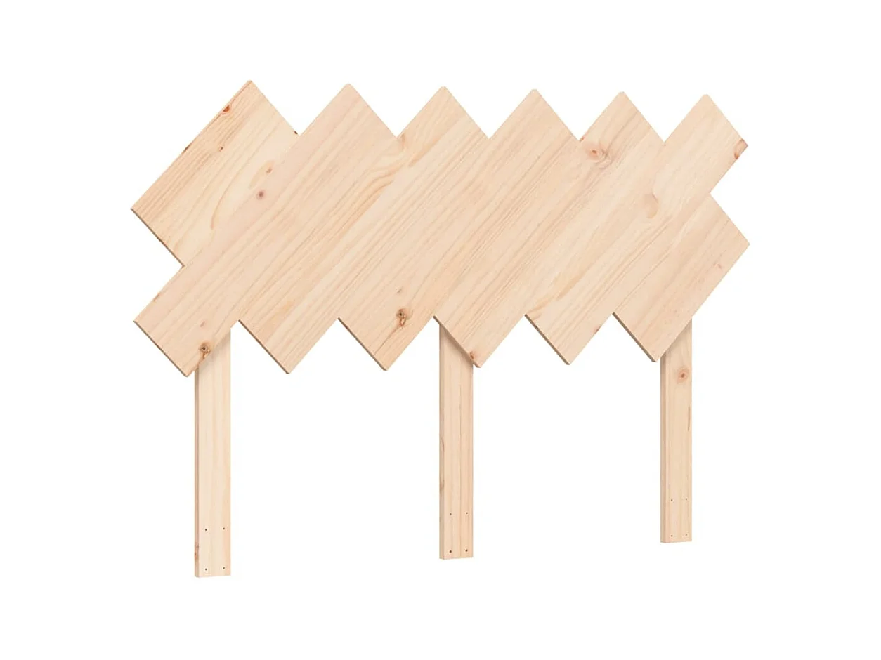 Cadre de lit sans matelas 120x200 cm bois massif