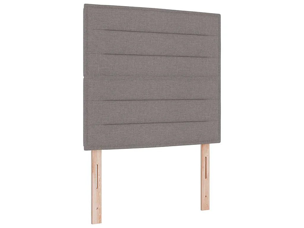 Letto a molle con testiera Talpa 100 x 200 cm Tessuto