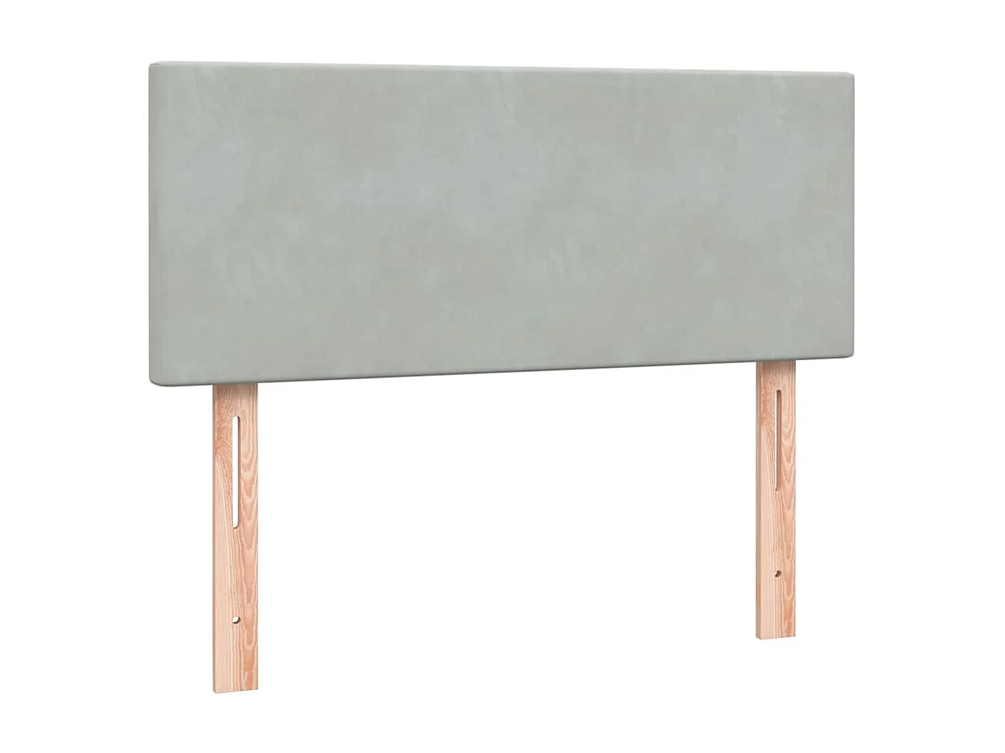 Cama boxspring c/ colchão 120x210 cm veludo cinzento-claro