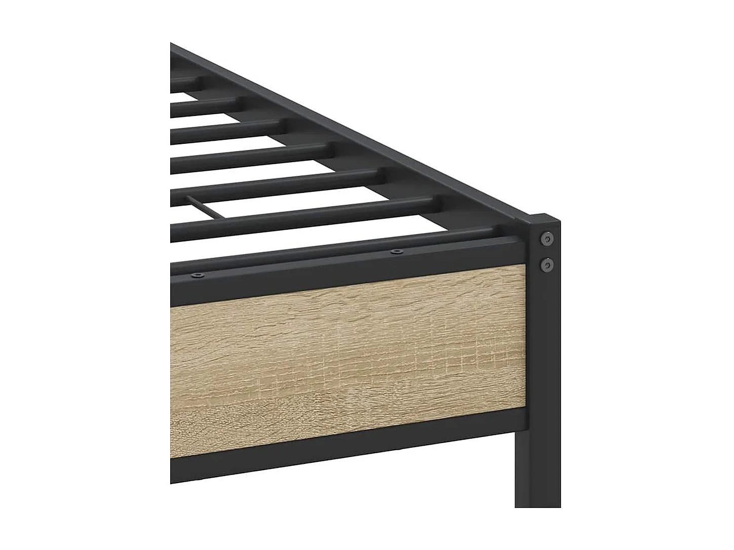 Bedframe zonder matras hout sonoma eikenkleurig 120x200 cm