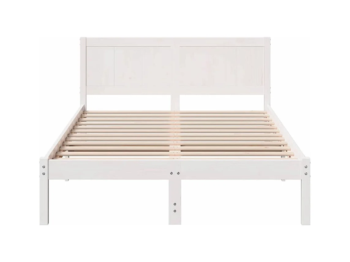 Estructura de cama 120 x 190 cm Madera maciza de Pino