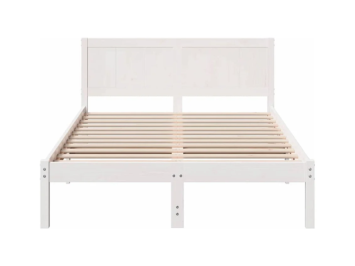 Estructura de cama 120 x 190 cm Madera maciza de Pino