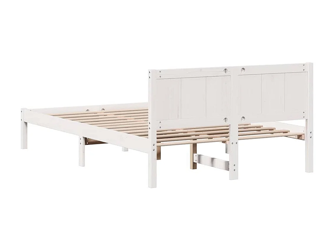 Estructura de cama 120 x 190 cm Madera maciza de Pino