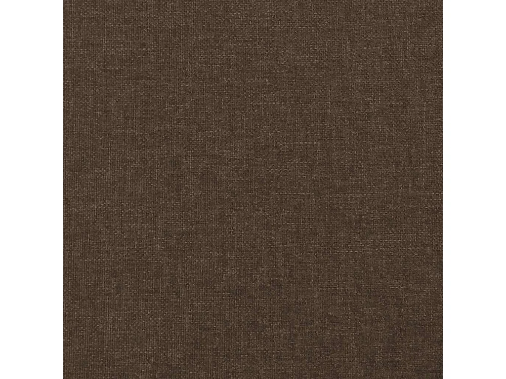 Sommier à lattes de lit matelas et LED marron foncé 120x190 cm