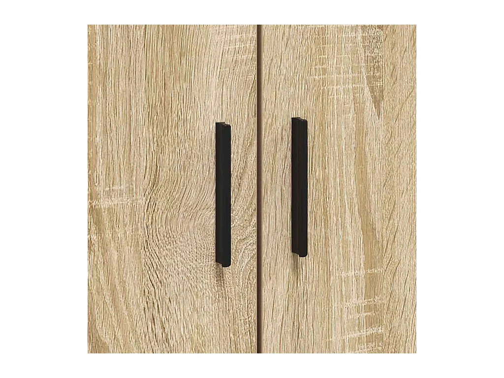 Cadre de lit avec rangement Chêne sonoma 100 x 200 cm