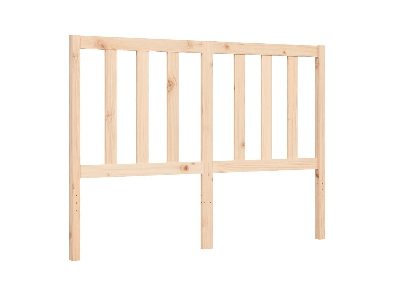 Cadre de lit sans matelas 120x200 cm bois de pin massif