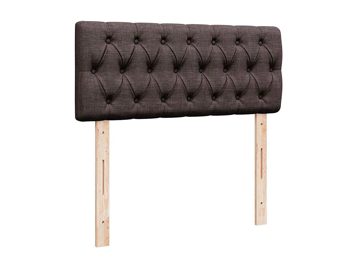 Struttura Letto Pouf con Materasso 80x200 cm in Tessuto