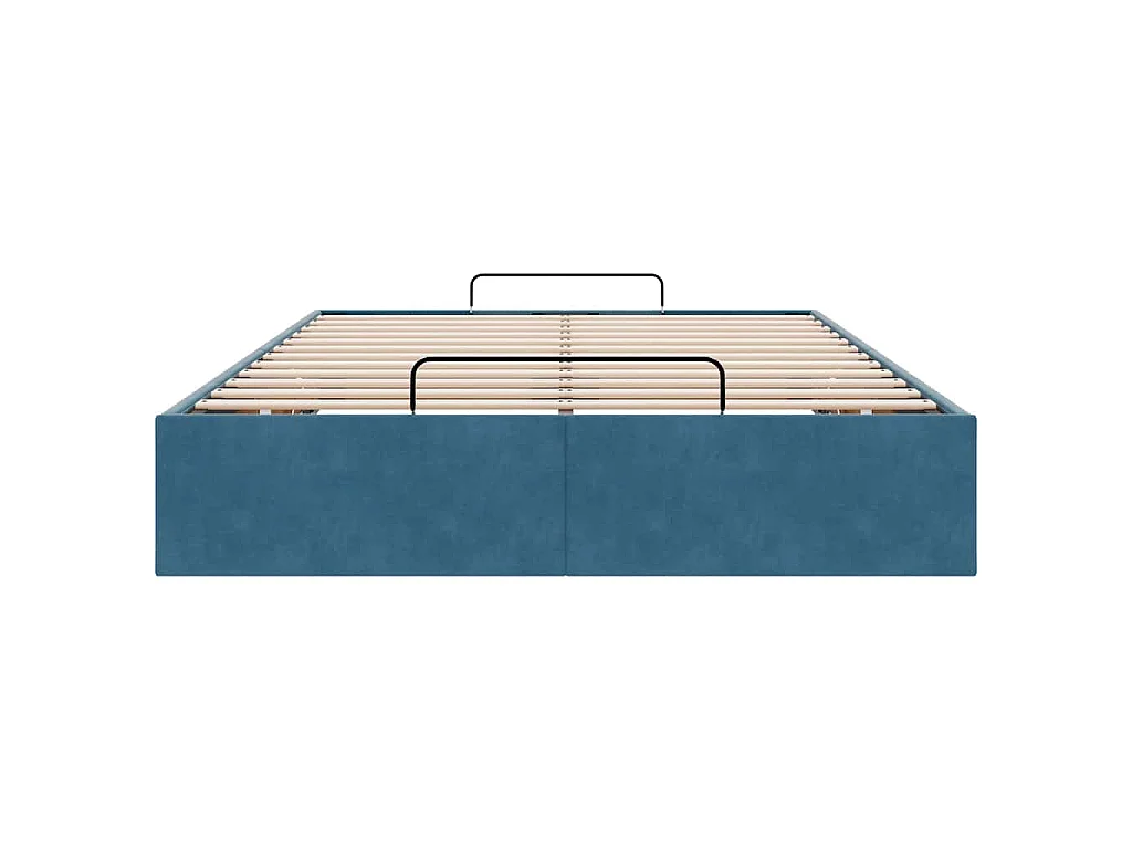Struttura Letto Pouf Senza Materasso 120x190 cm Velluto