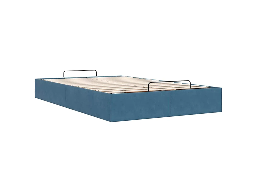 Struttura Letto Pouf Senza Materasso 120x190 cm Velluto