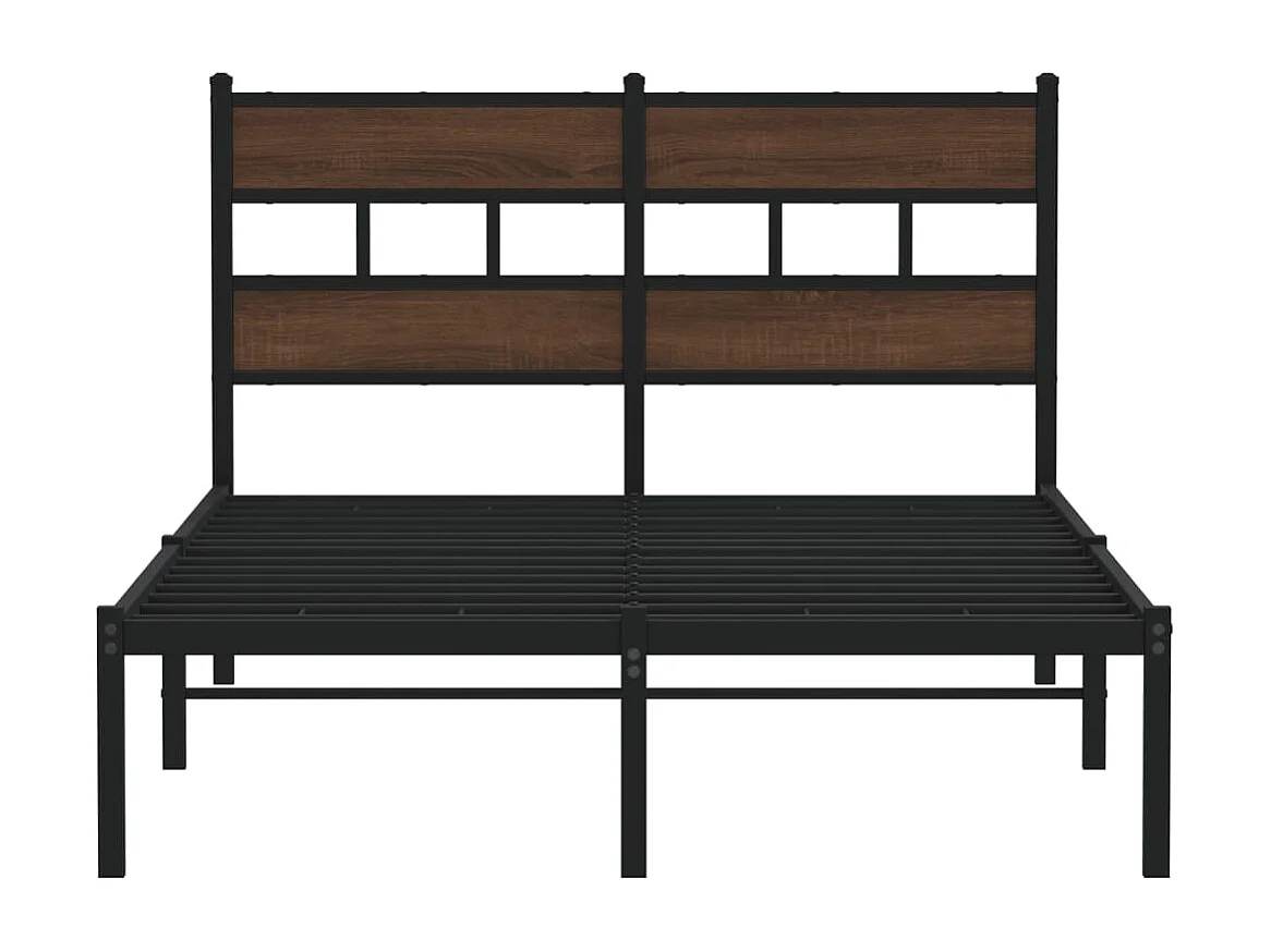 Cadre de lit sans matelas avec tête de lit 120x190 cm