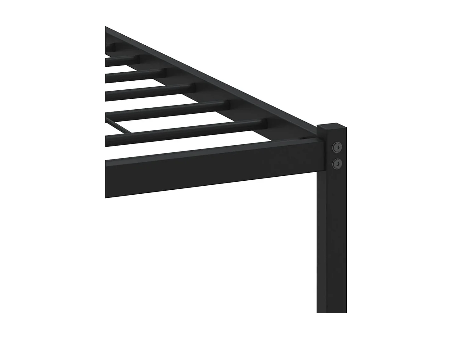 Cadre de lit sans matelas avec tête de lit 120x190 cm