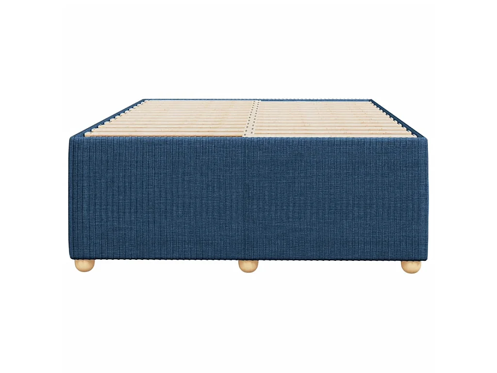 Bedframe zonder matras 120x190 cm stof blauw