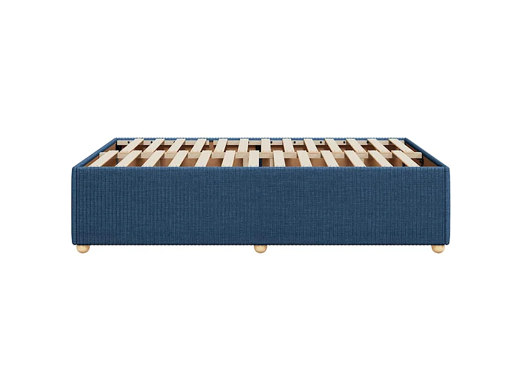 Bedframe zonder matras 120x190 cm stof blauw