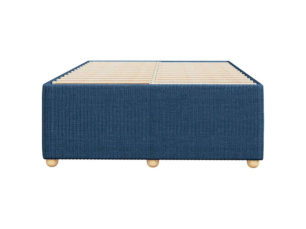 Bedframe zonder matras 120x190 cm stof blauw