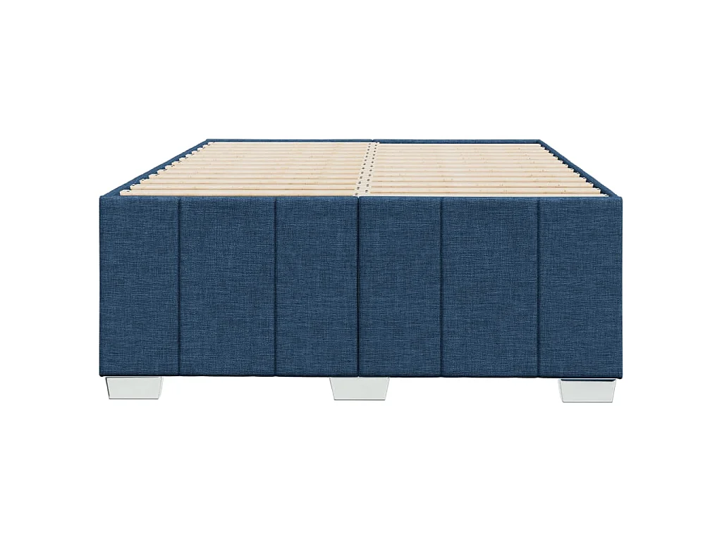 Bedframe zonder matras 120x190 cm stof blauw