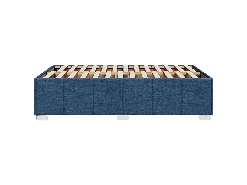 Bedframe zonder matras 120x190 cm stof blauw