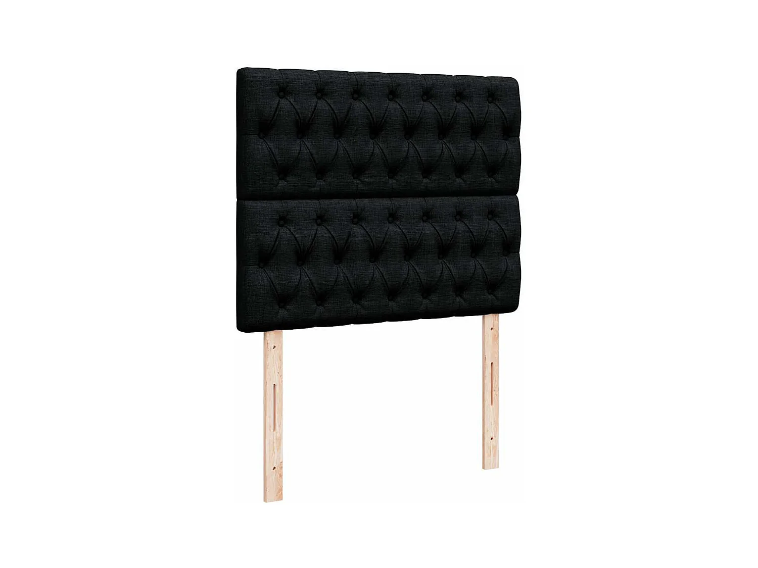 Estructura cama otomana colchón tela negro 120x200cm