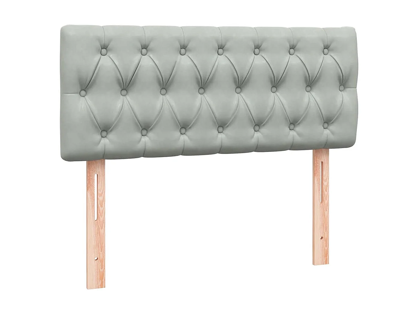 Cama boxspring c/ colchão 120x220 cm veludo cinzento-claro