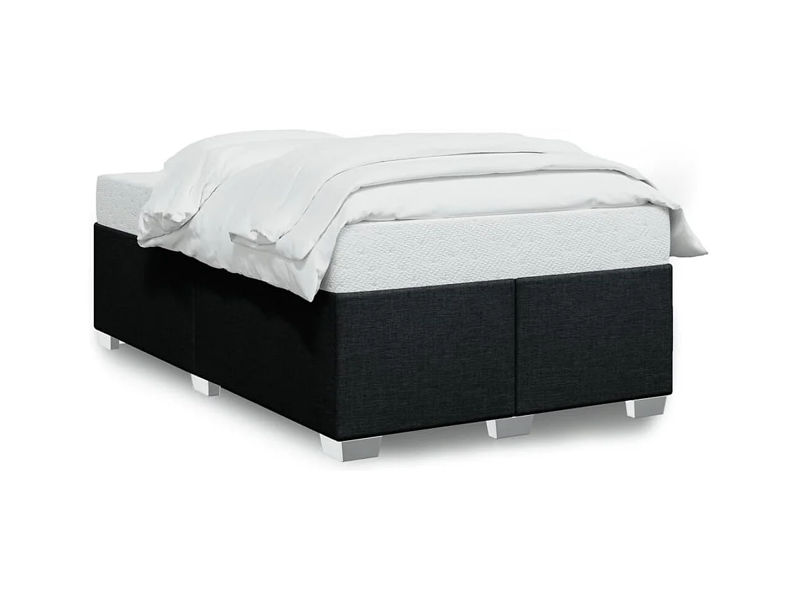 Bedframe zonder matras 120x190 cm stof zwart