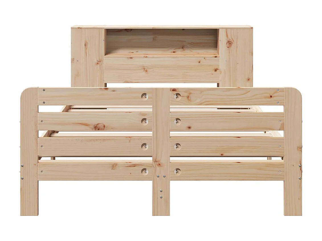 Letto senza Materasso 120x190 cm in Legno Massello di Pino