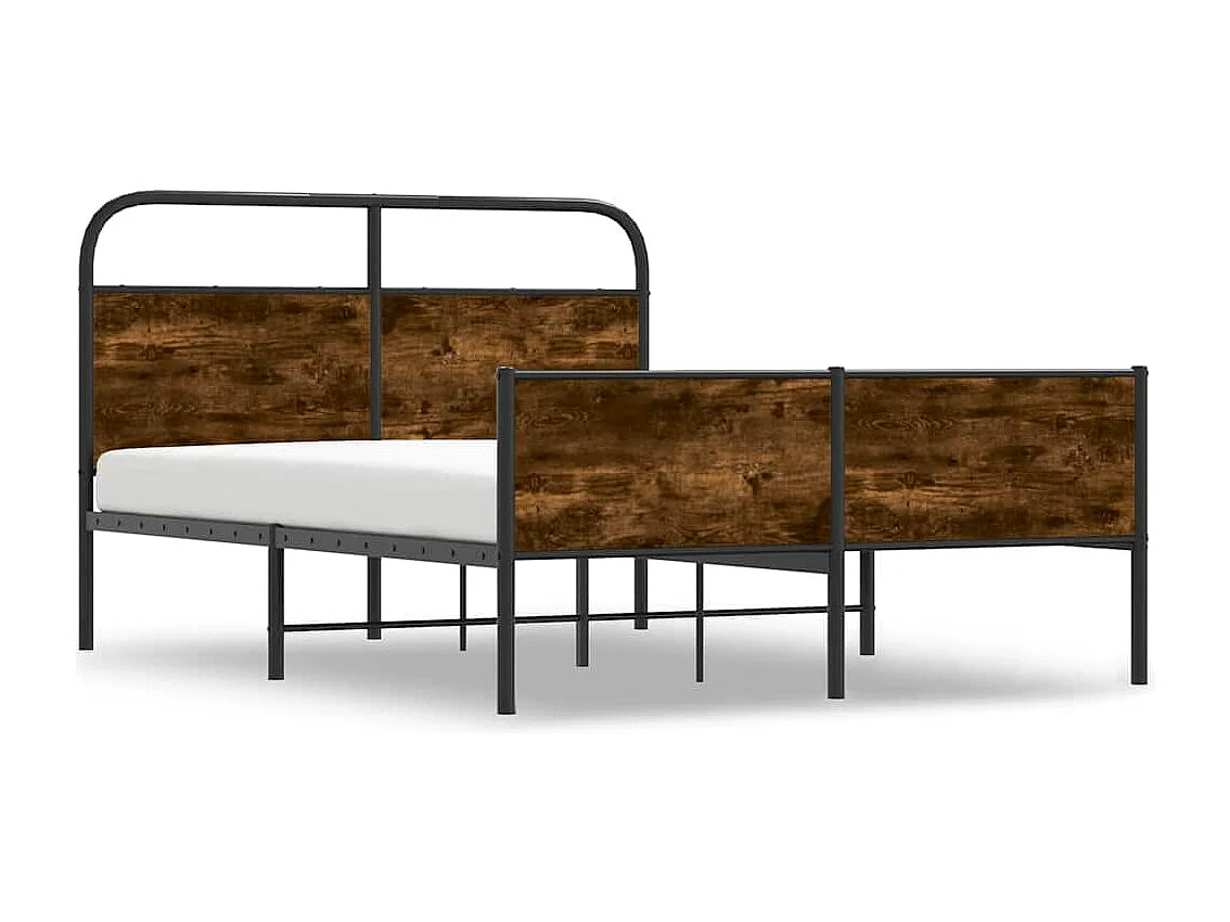 Bedframe zonder matras bewerkt hout sonoma eikenkleur 120x200cm