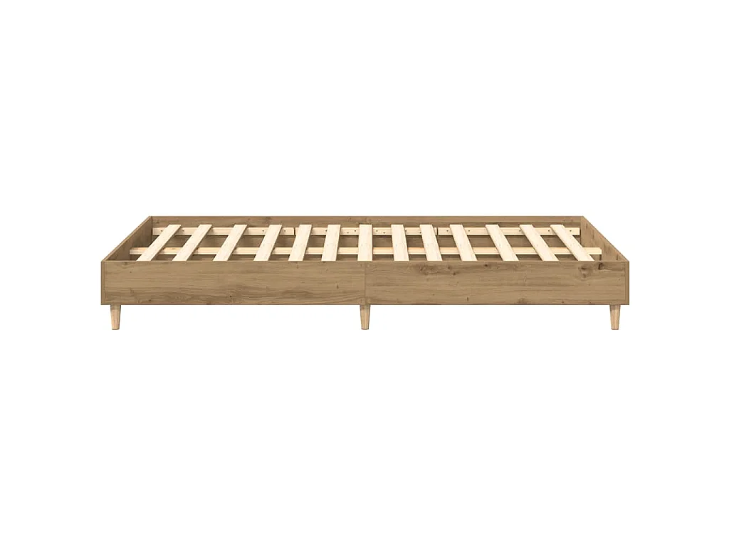 Giroletto senza Materasso Rovere Artigianale 120x190 cm