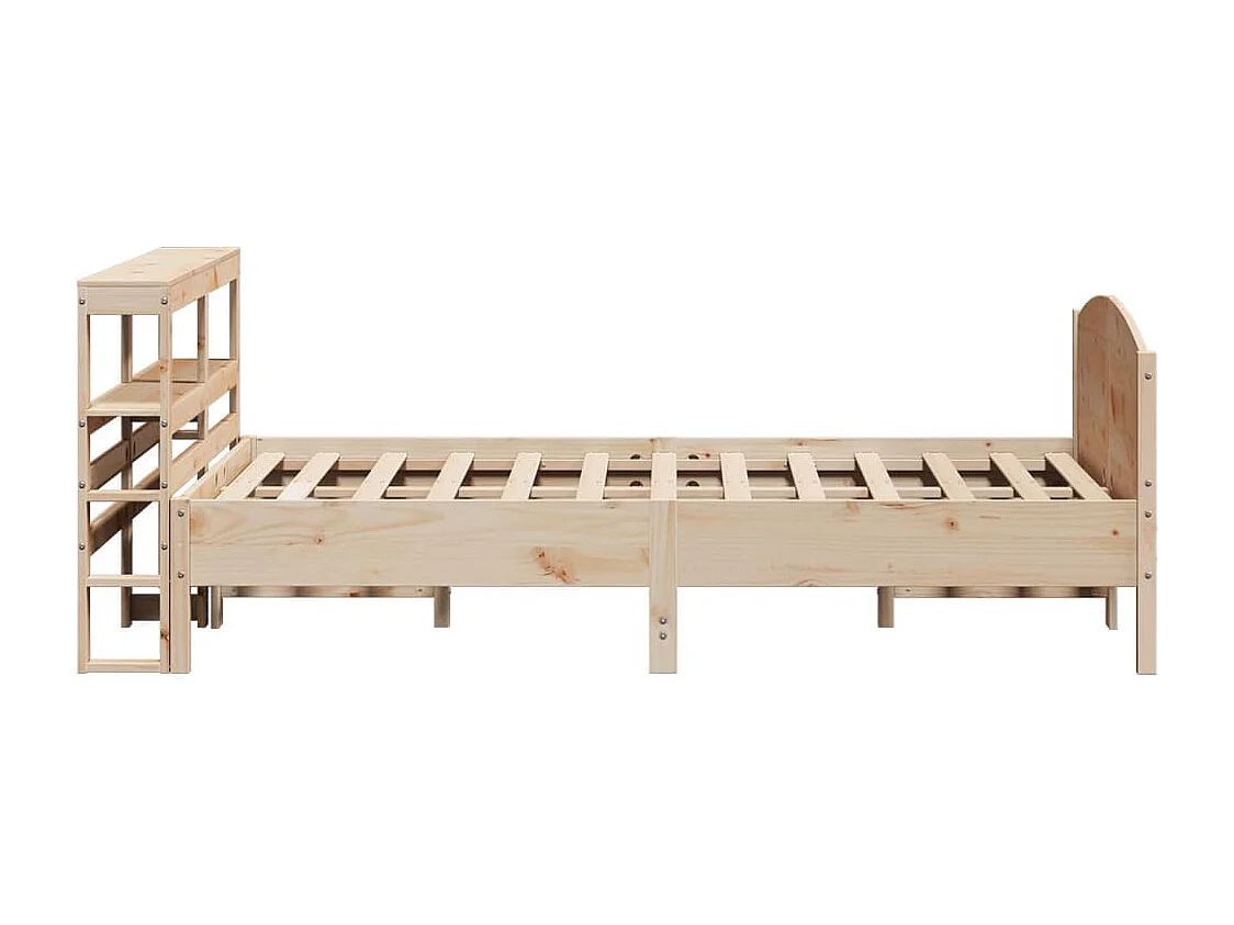 Massivholzbett ohne Matratze 120x200 cm Kiefernholz