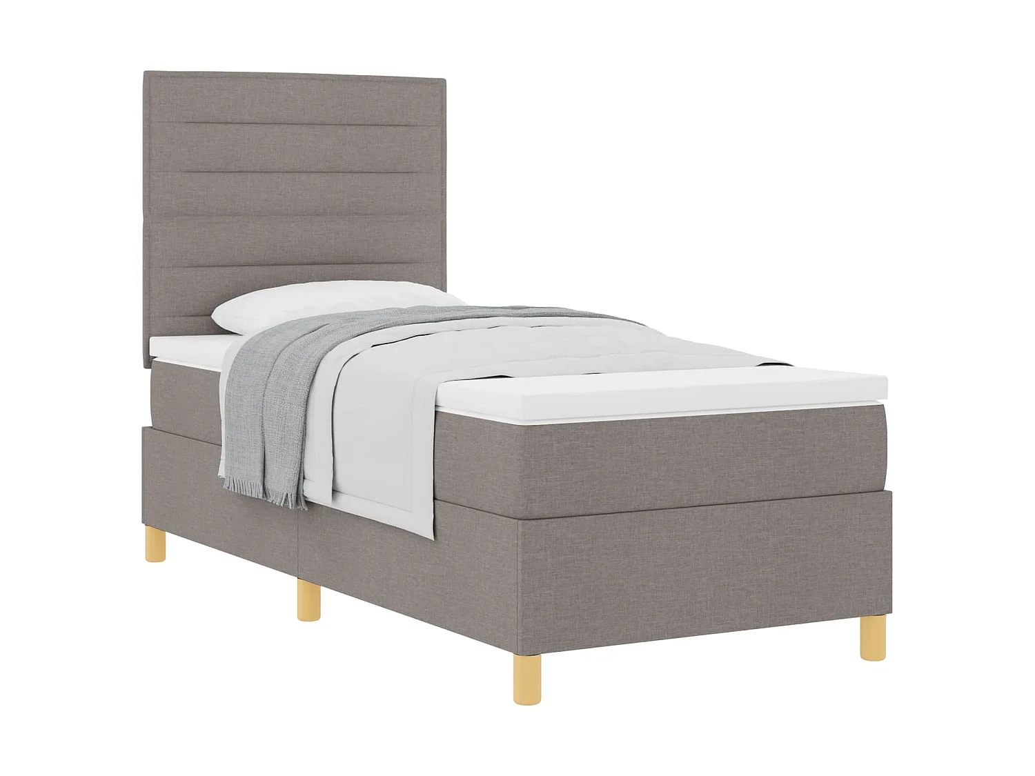 Letto a molle con materasso Talpa 100 x 200 cm Tessuto
