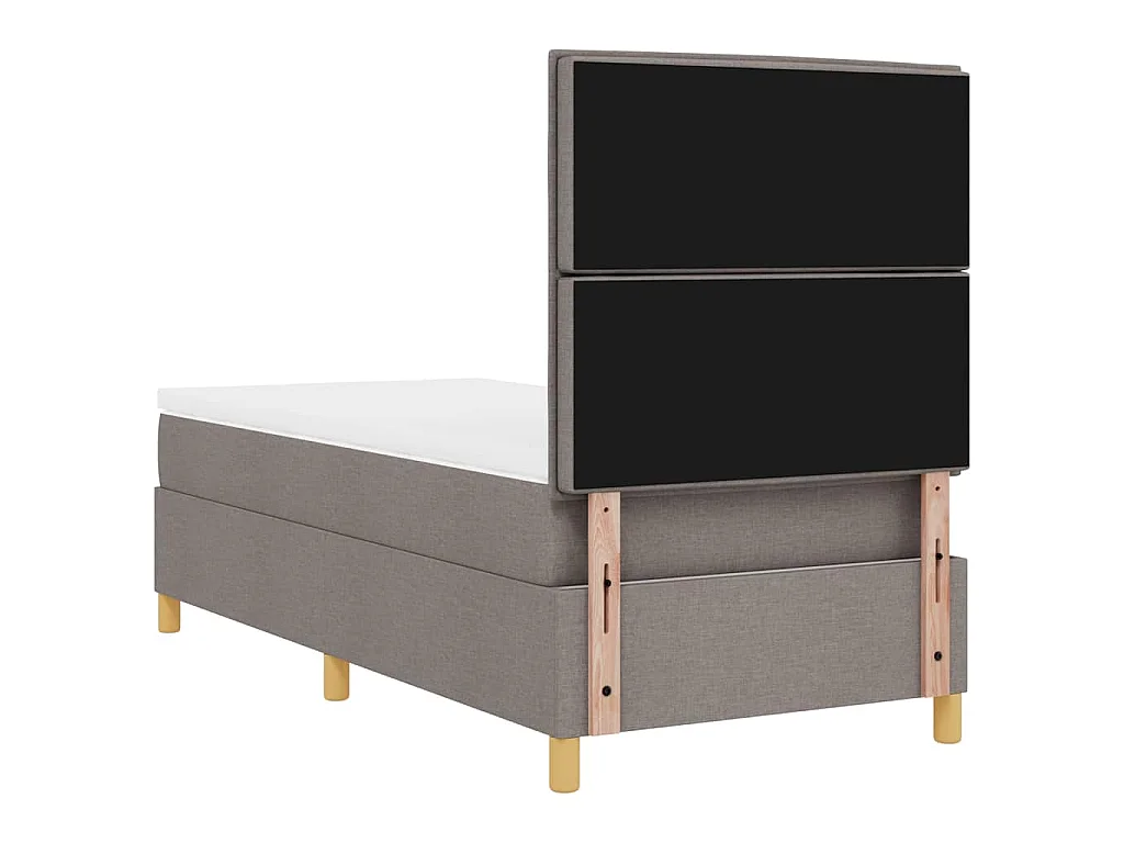 Letto a molle con materasso Talpa 100 x 200 cm Tessuto