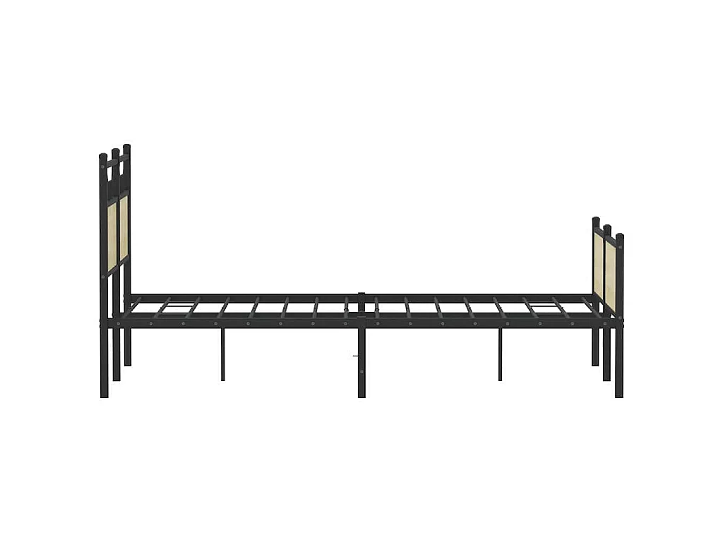 Bedframe zonder matras hout sonoma eikenkleurig 120x200 cm