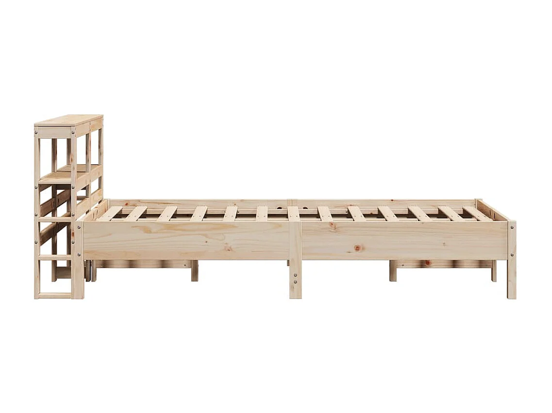 Cama sem colchão 120x190 cm madeira de pinho maciça