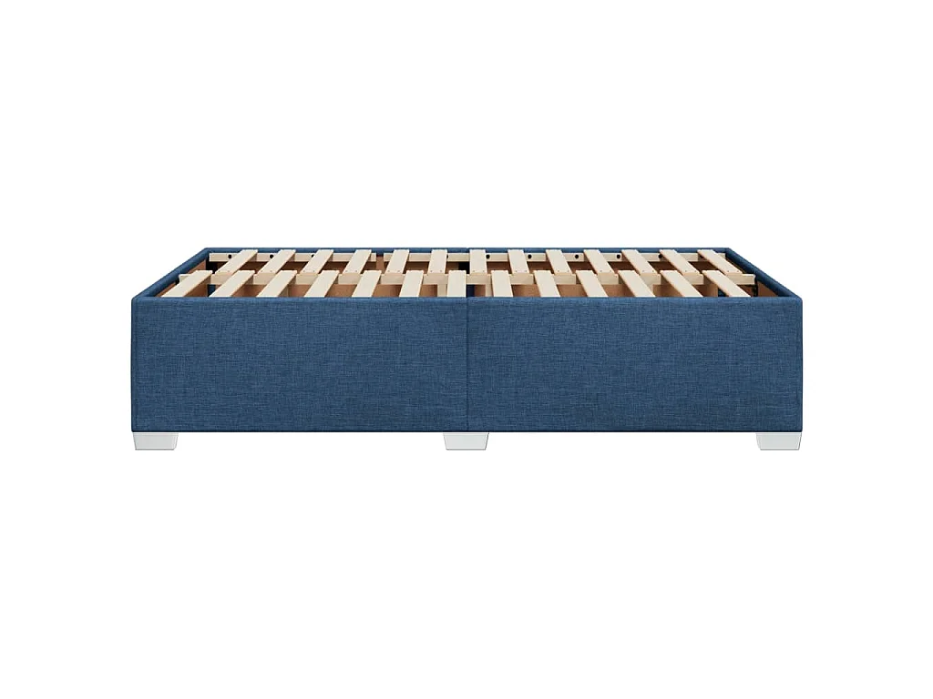 Bedframe zonder matras 120x190 cm stof blauw
