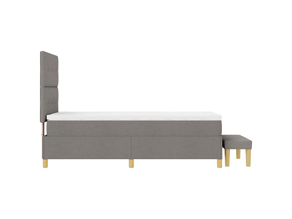 Letto a molle con cuscino Talpa 200 x 100 cm Tessuto