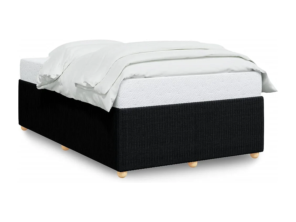 Bedframe zonder matras 120x190 cm stof zwart