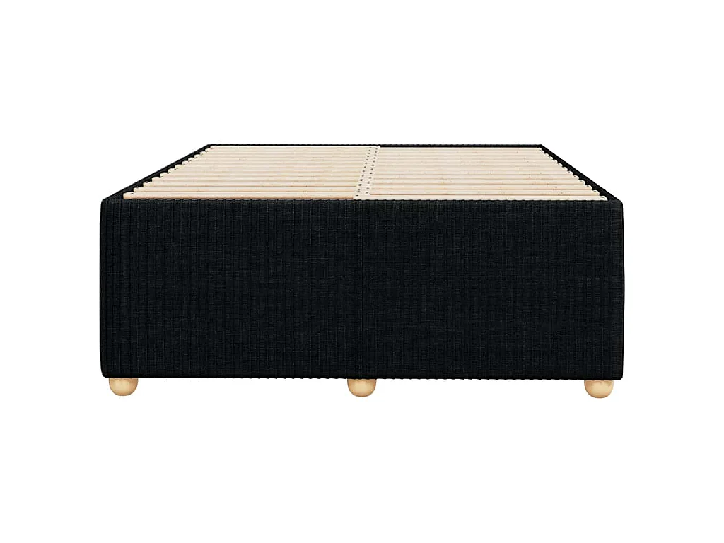 Bedframe zonder matras 120x190 cm stof zwart