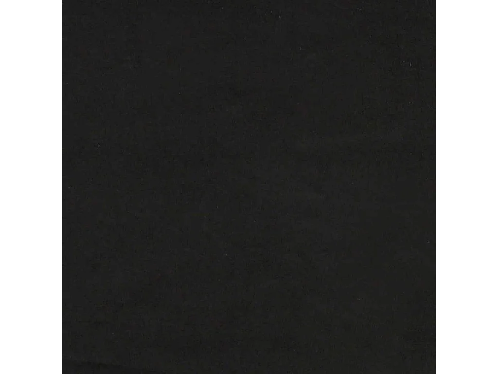 Estrutura de cama sem colchão 120x210 cm veludo preto