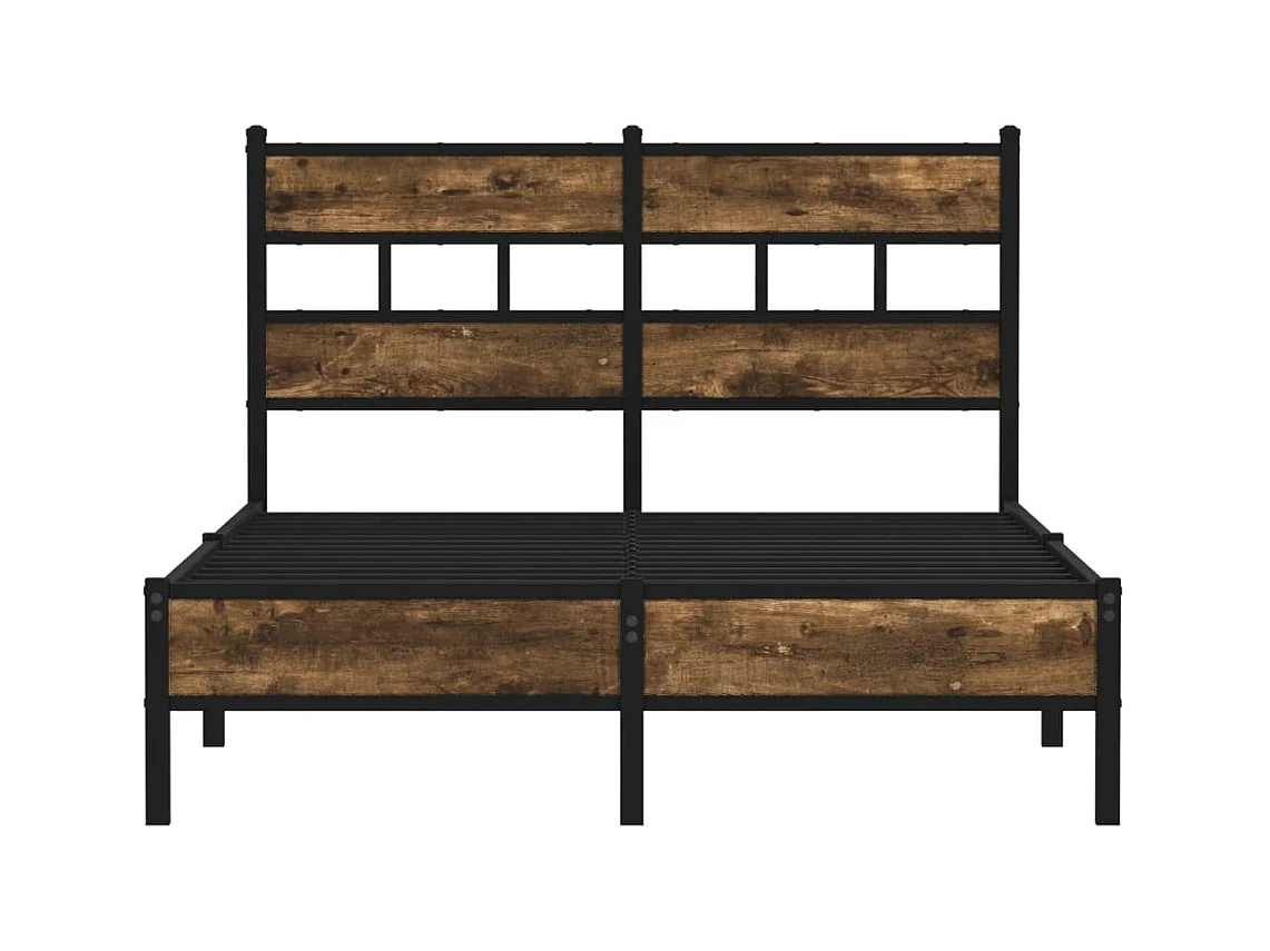 Cadre de lit sans matelas avec tête de lit 120x190 cm