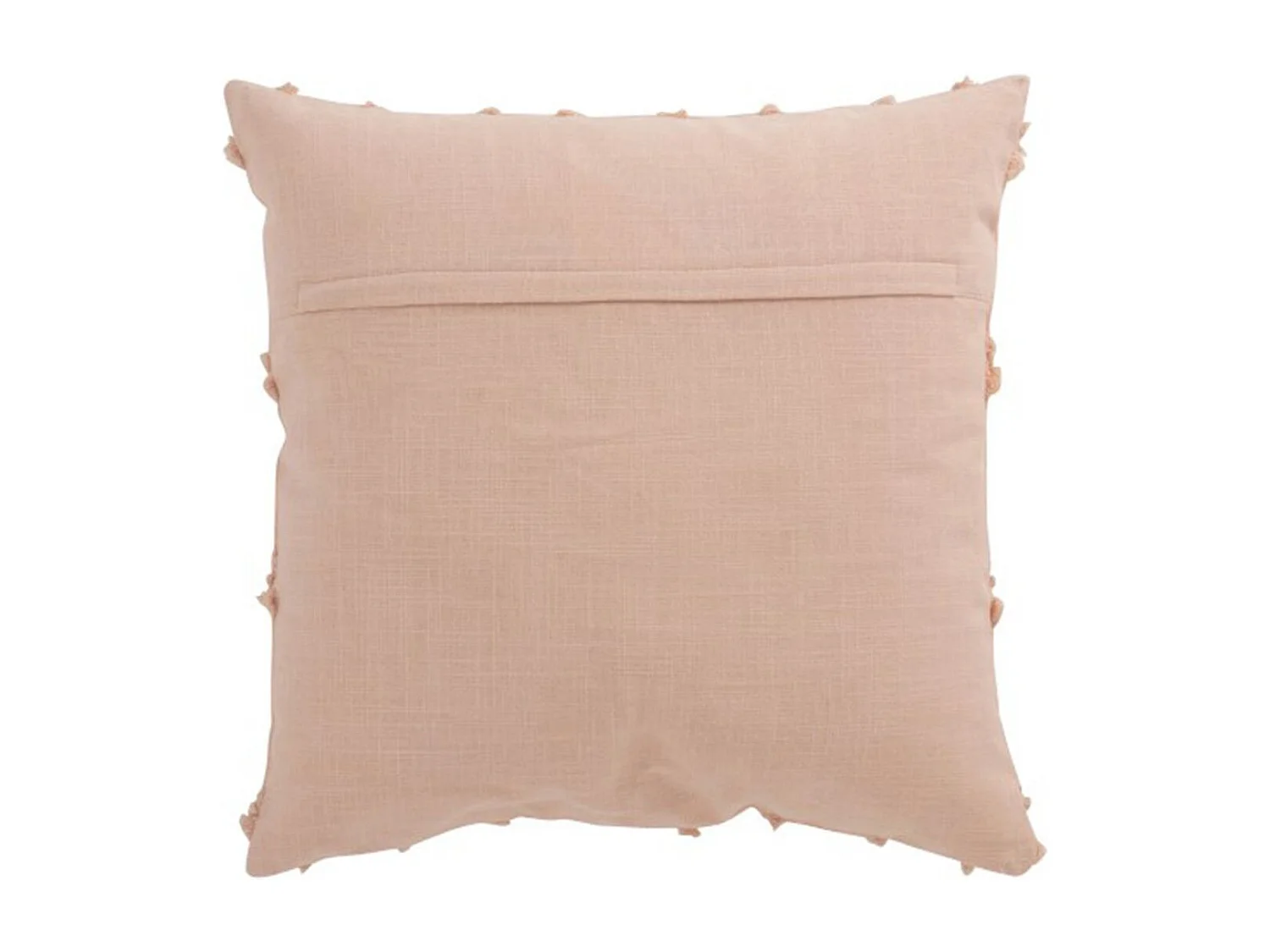 Coussin Déco Carré "Losanges" 43x43cm Rose