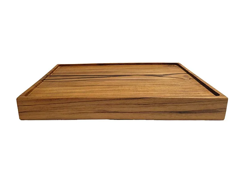 El Plato Servidor De Teca - Natural