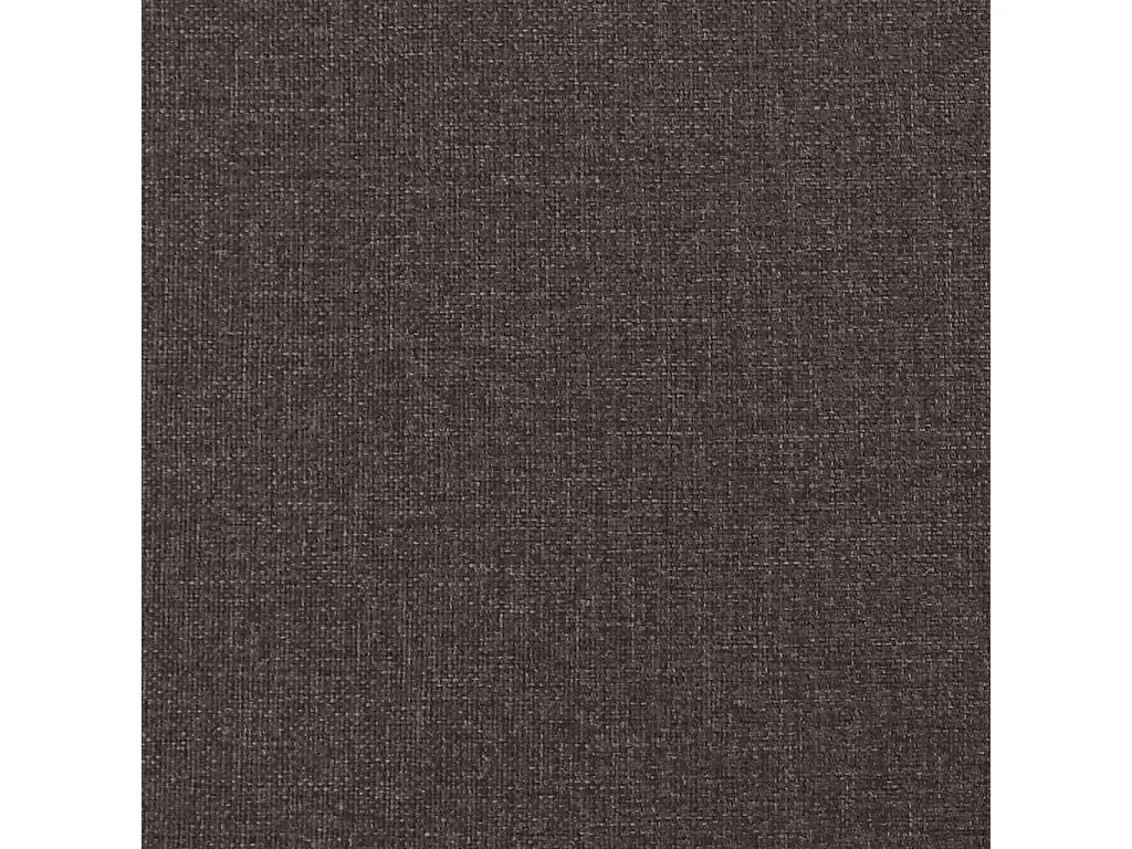 Cadre de lit sans matelas marron foncé 140x190 cm tissu